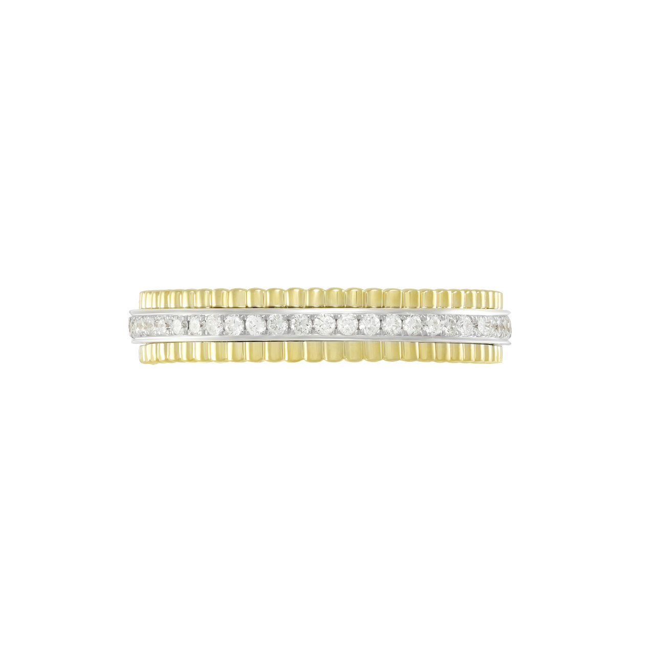 Золотое кольцо-дорожка с бриллиантами 0.35ct