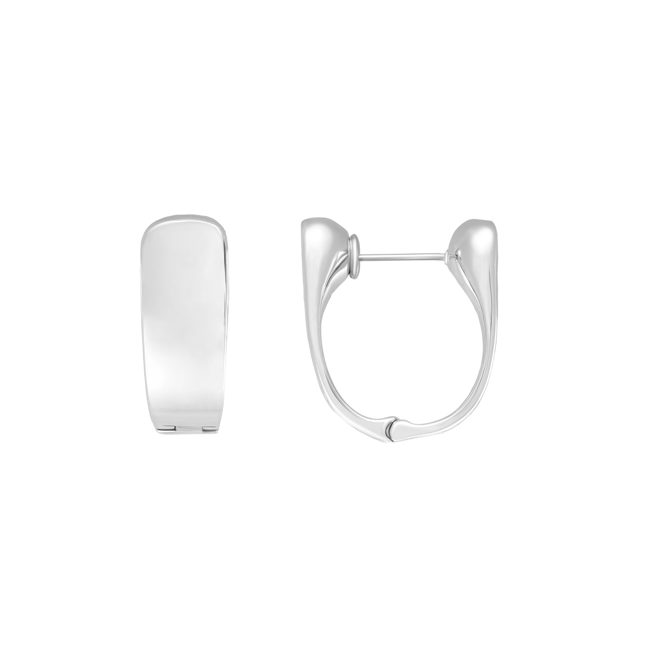 Серьги "Bold hoops"