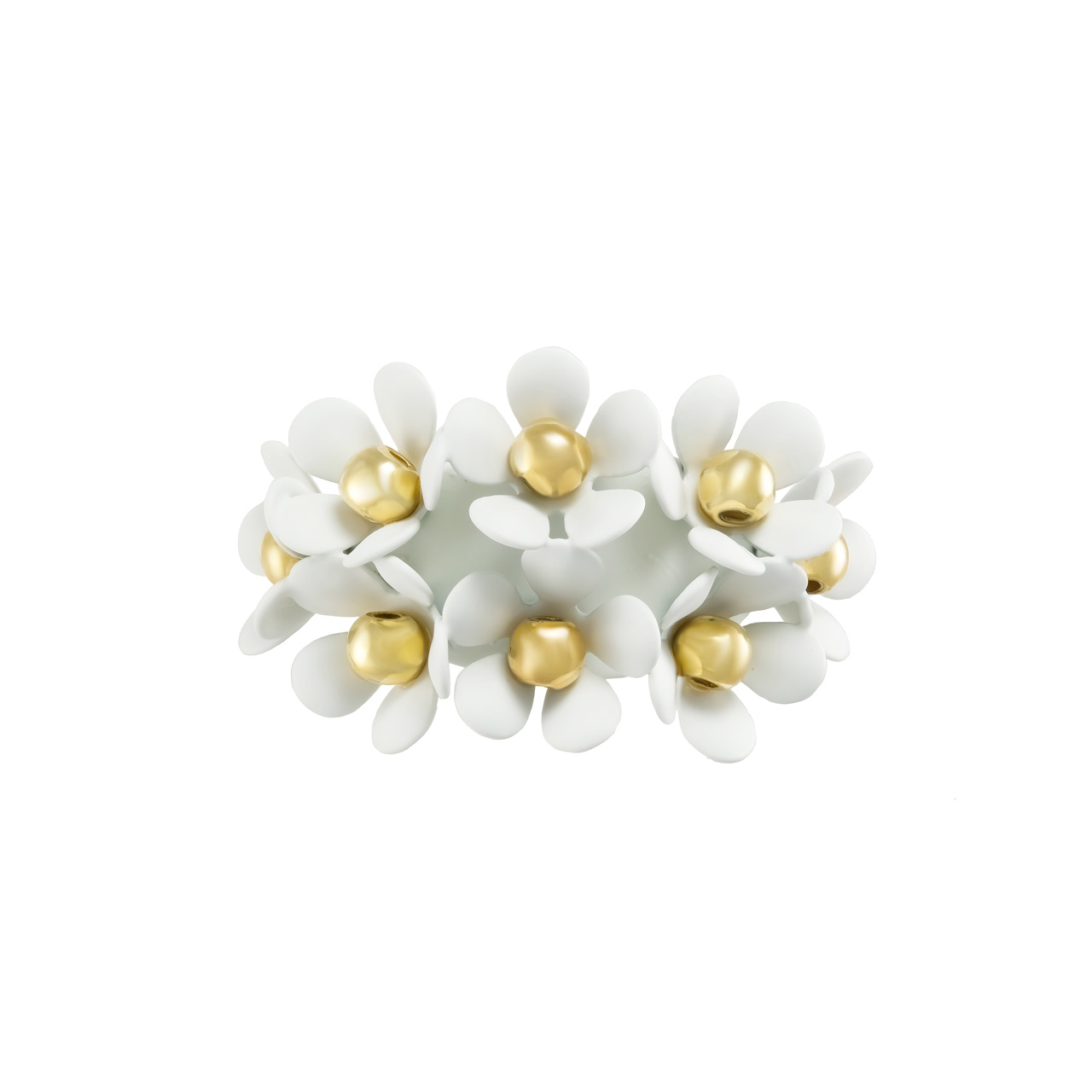 Кольцо "Snow White - Flower wreath"
