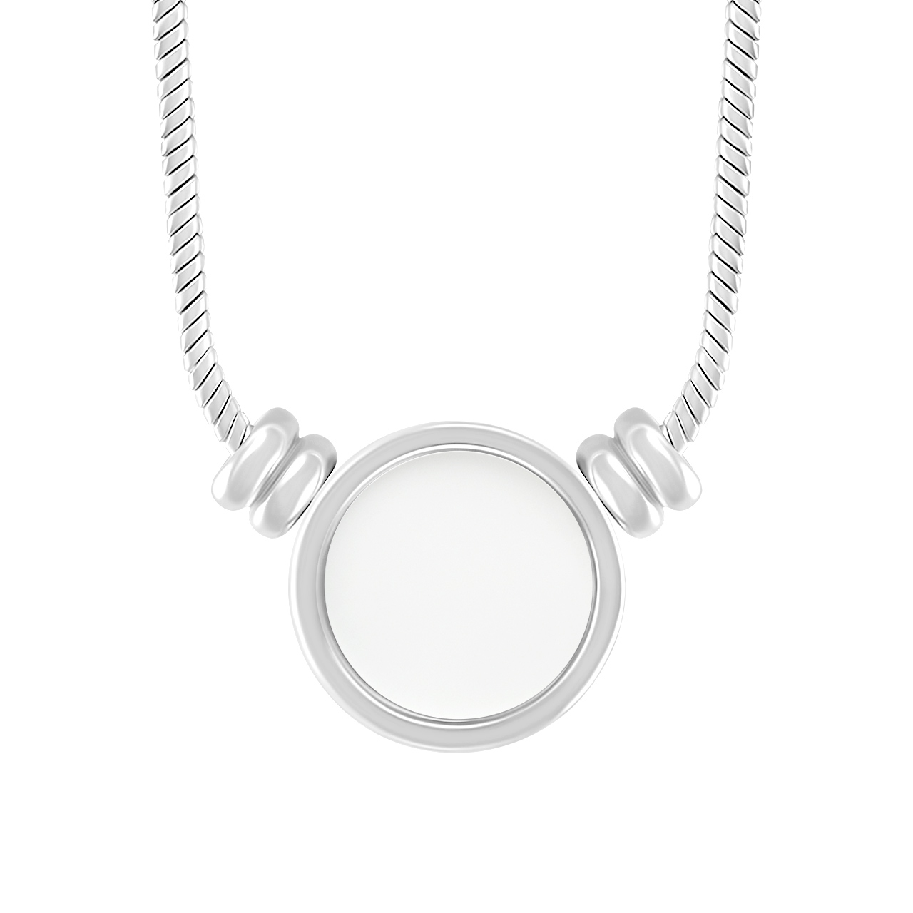 Колье коллекции "Monochrome: White"