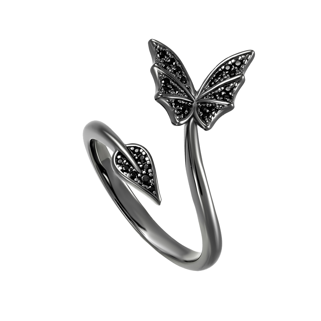 Серебряное кольцо с фианитами
