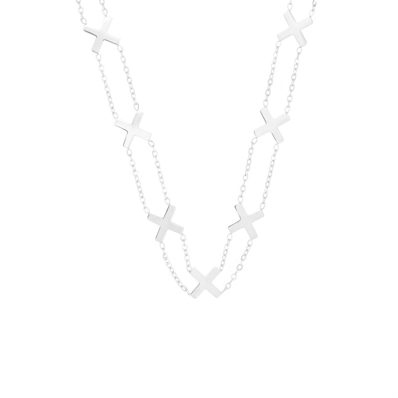 Колье-чокер "Crosses"