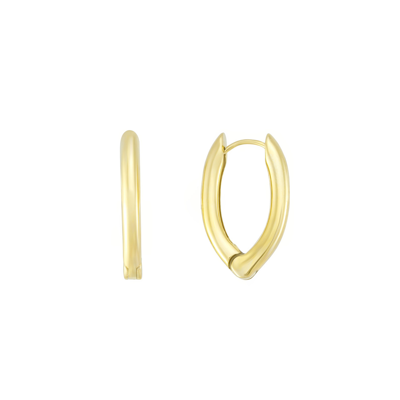 Серьги "Shape Hoop"