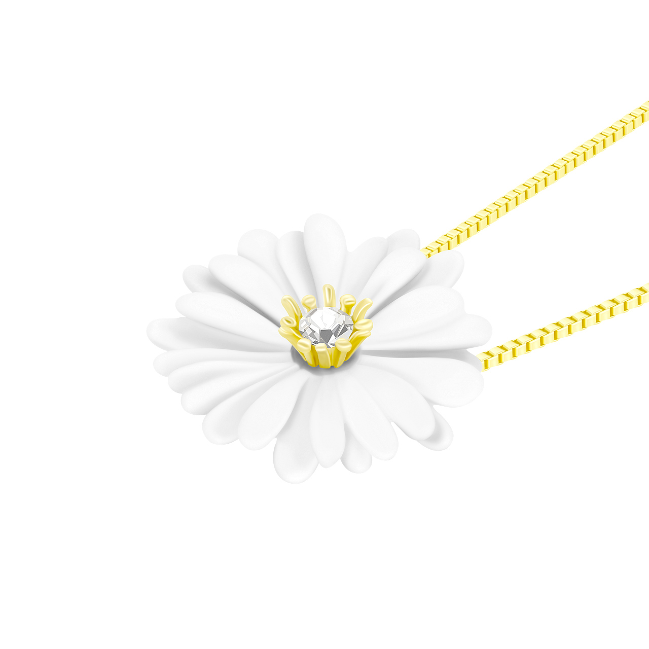 Браслет "Chamomile" с фианитом