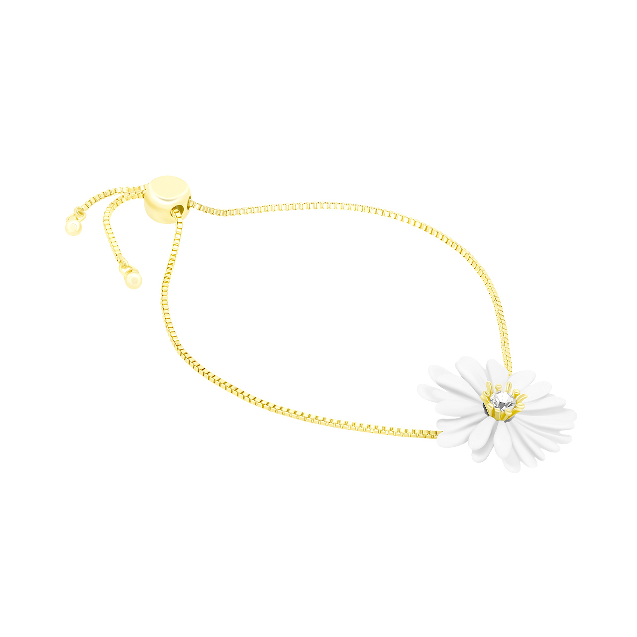 Браслет "Chamomile" с фианитом