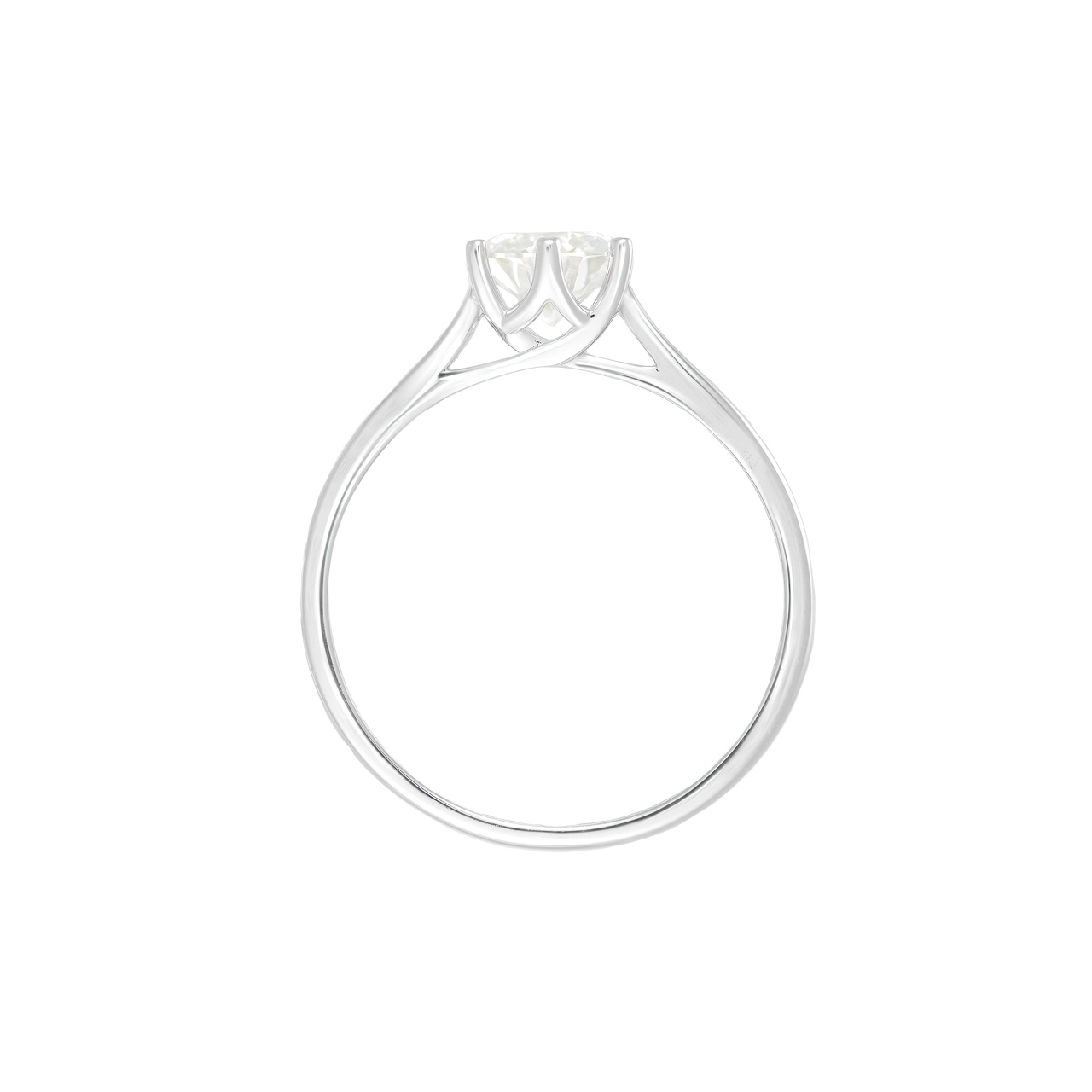 Золотое кольцо с диаллантом 1.0ct