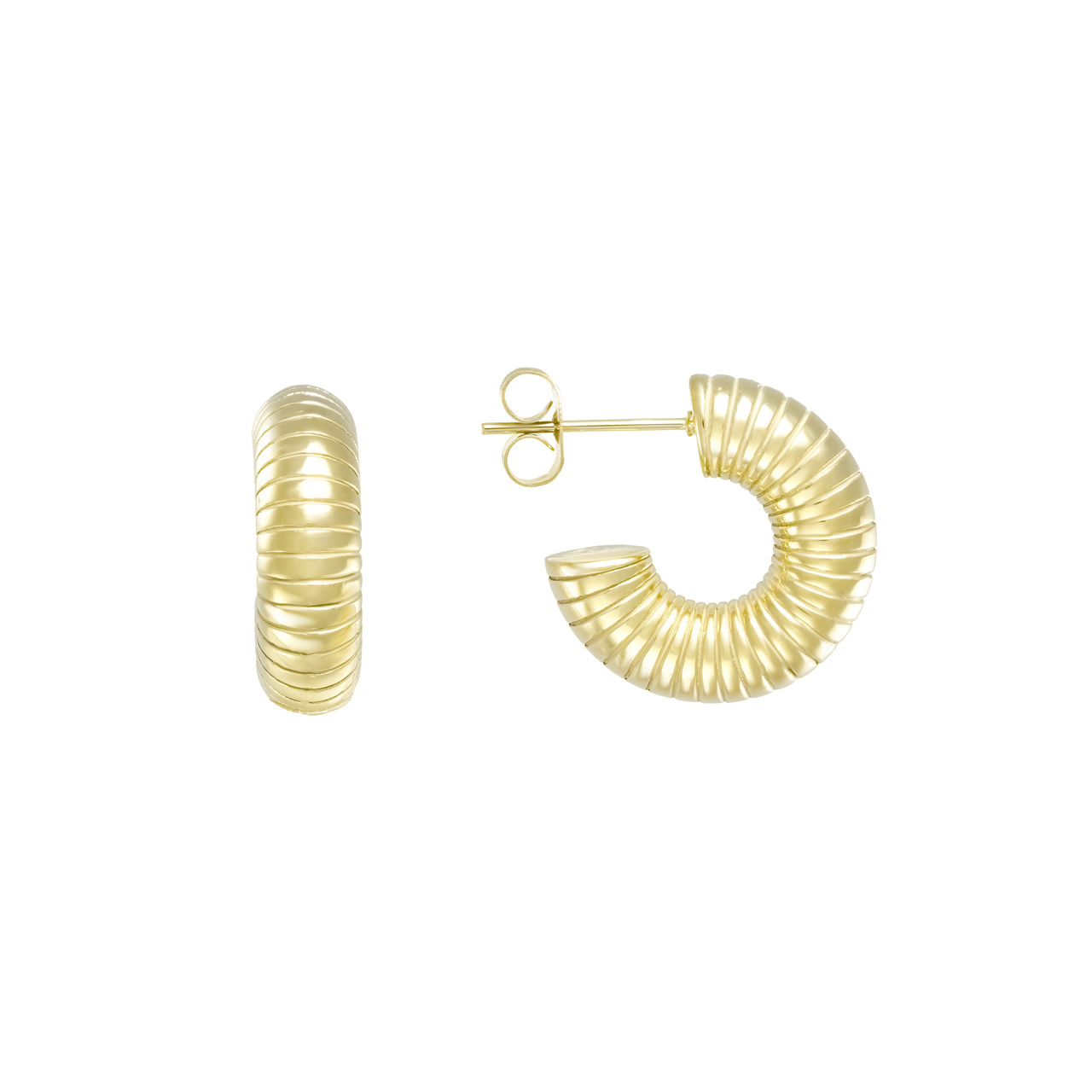 Серьги-конго "Bold hoops"