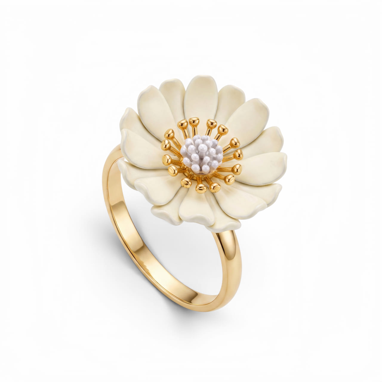 Кольцо "Ivory Bloom Elegance"