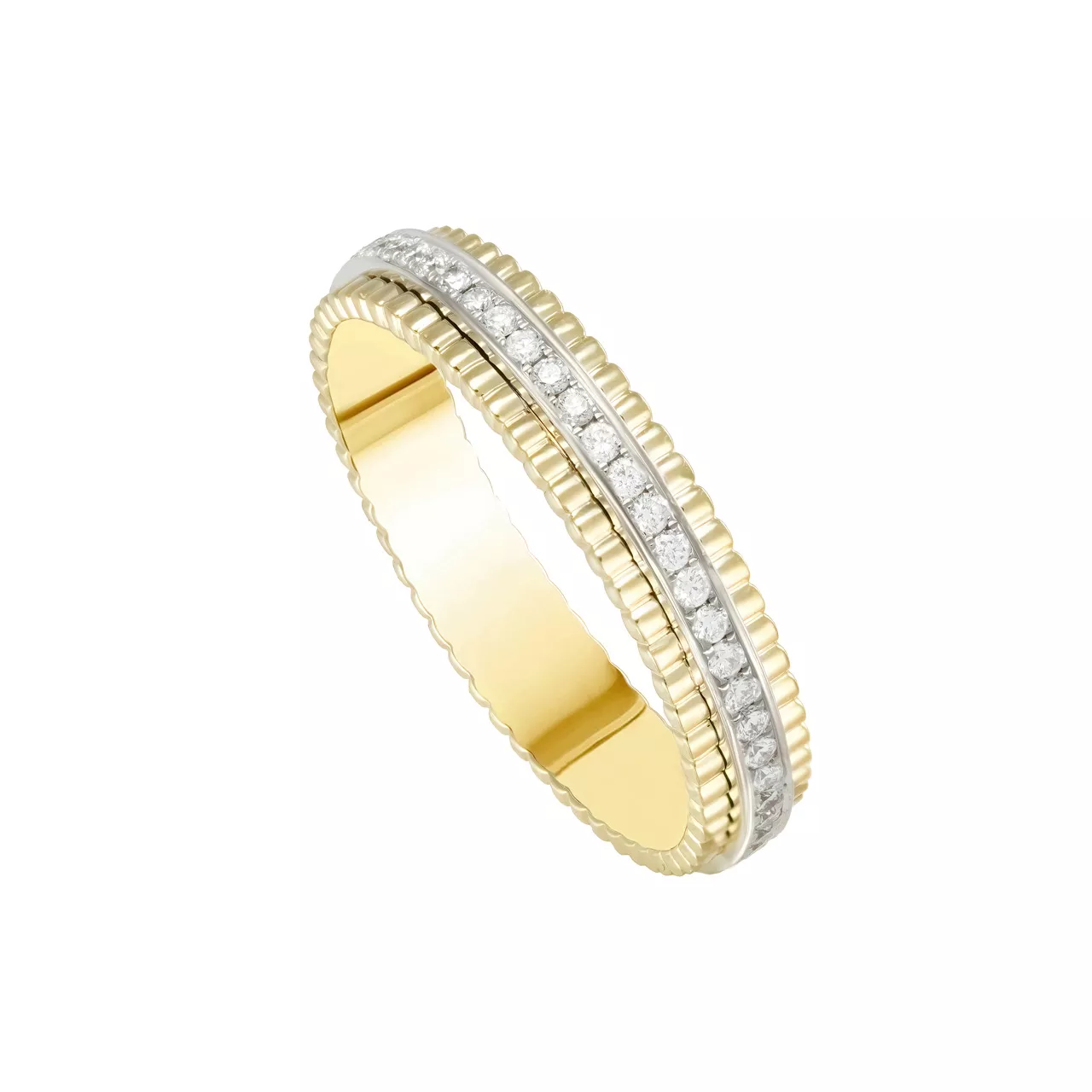 Золотое кольцо-дорожка с бриллиантами 0.35ct