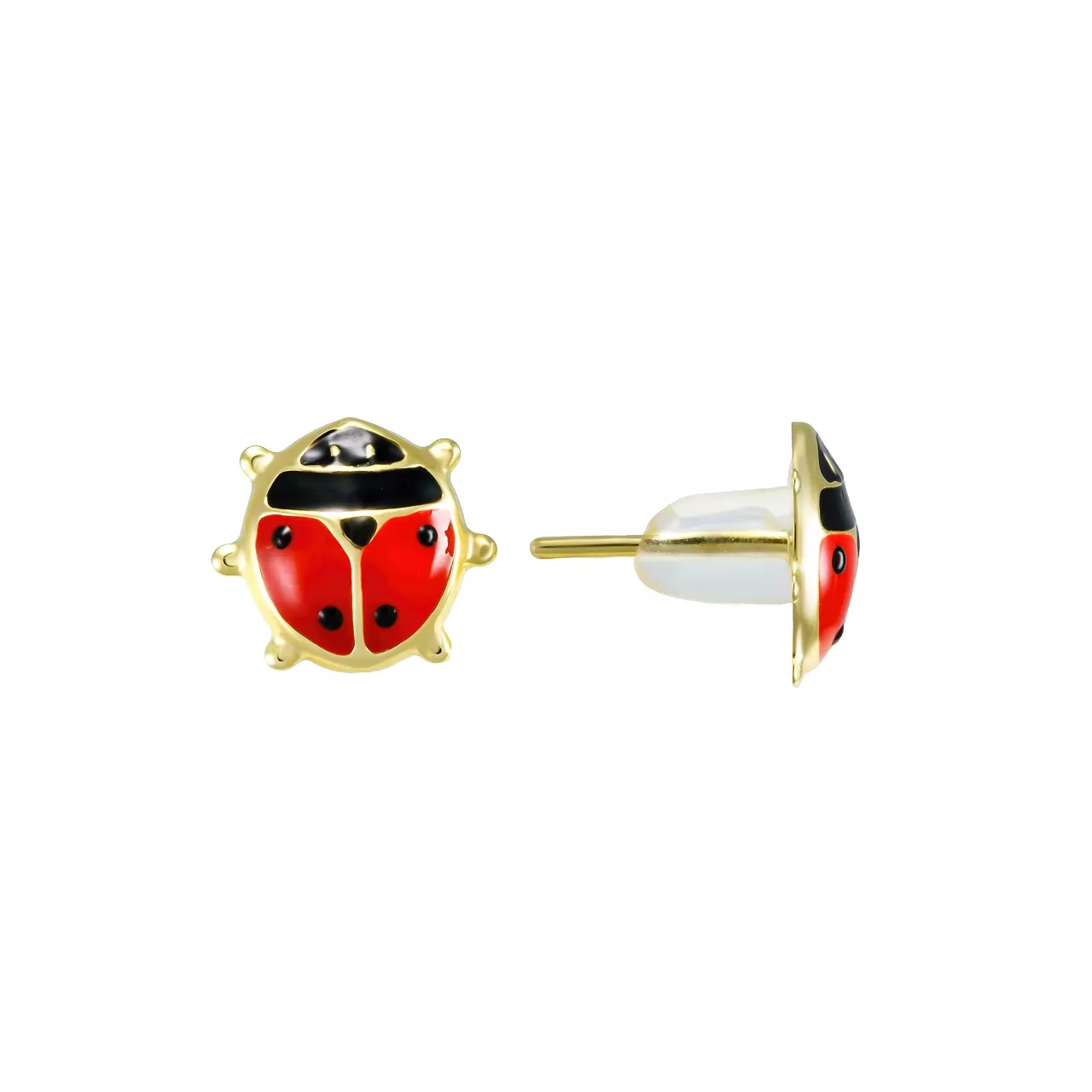 Серьги с эмалью BE-961-01