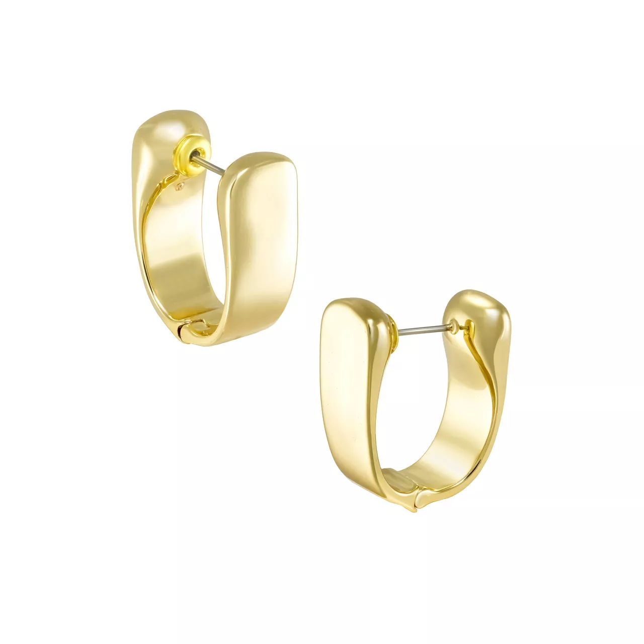 Серьги "Bold hoops"