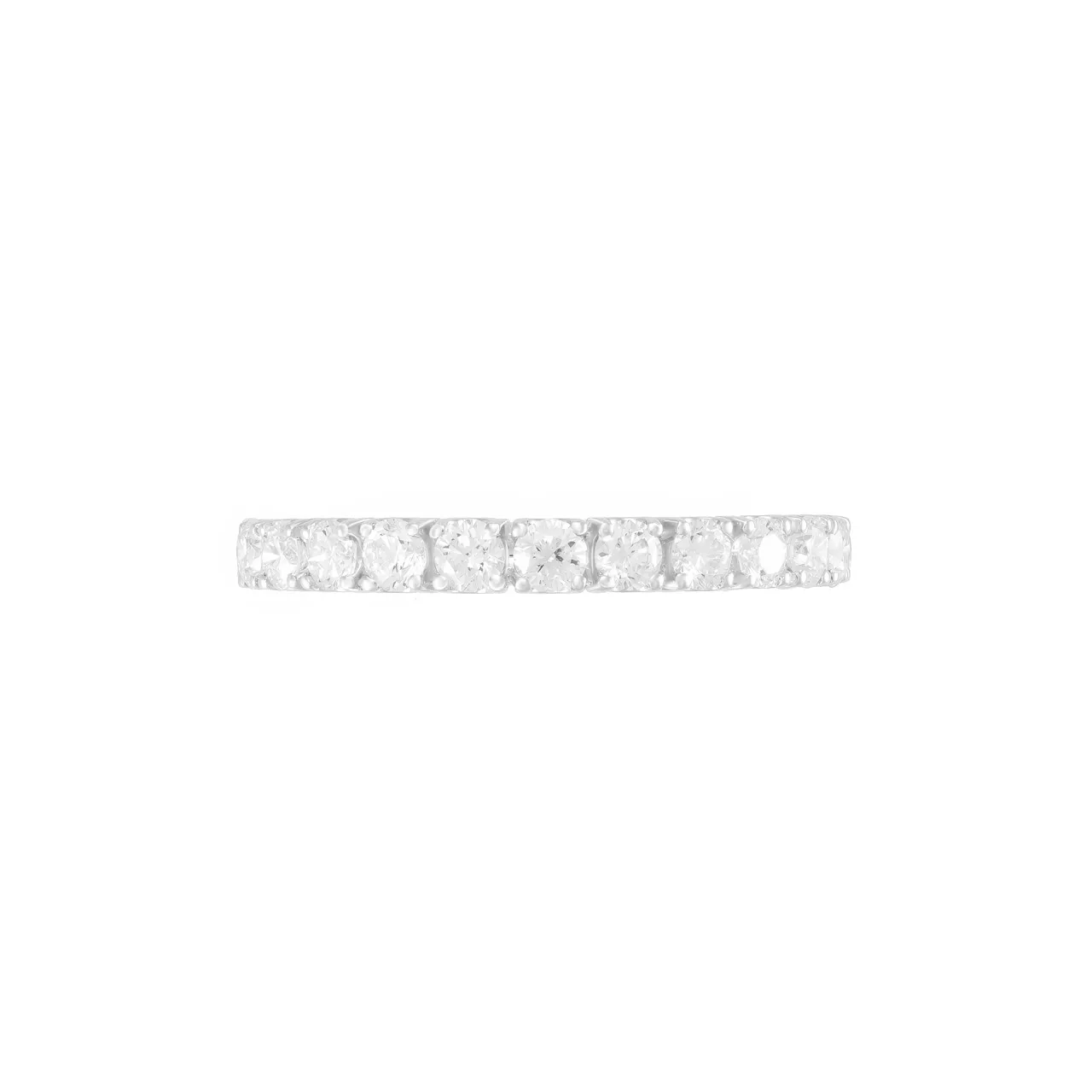 Золотое кольцо-дорожка с бриллиантами 0.60ct