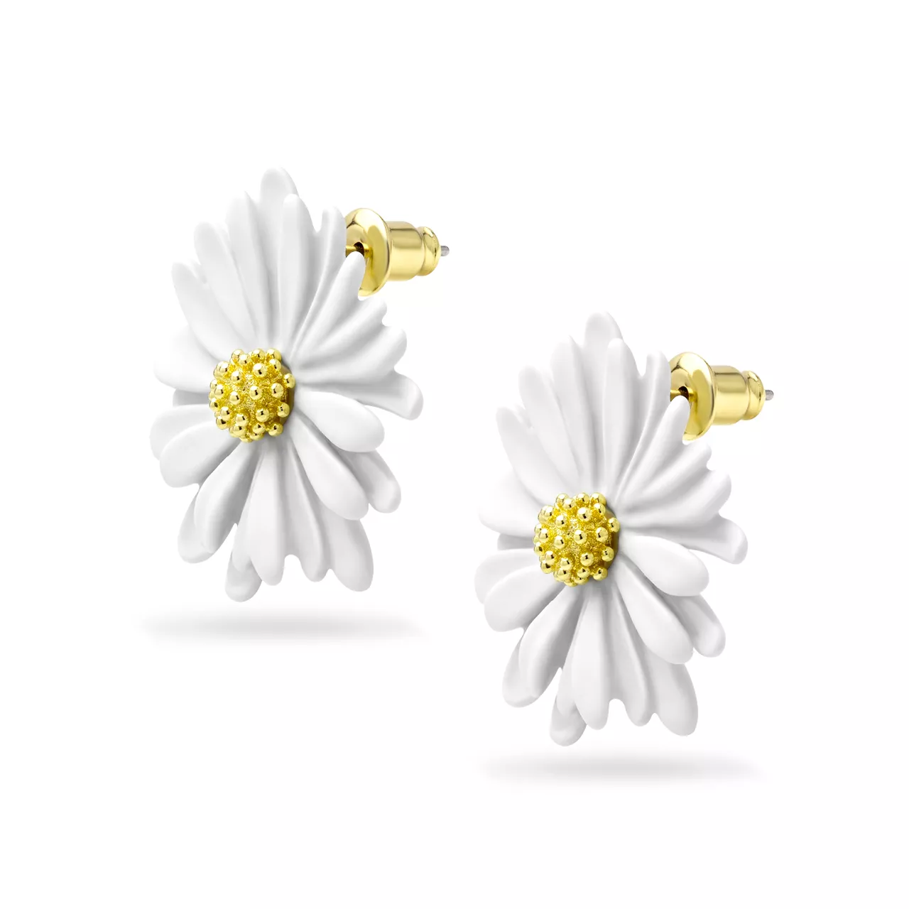 Серьги пусеты "Chamomile"