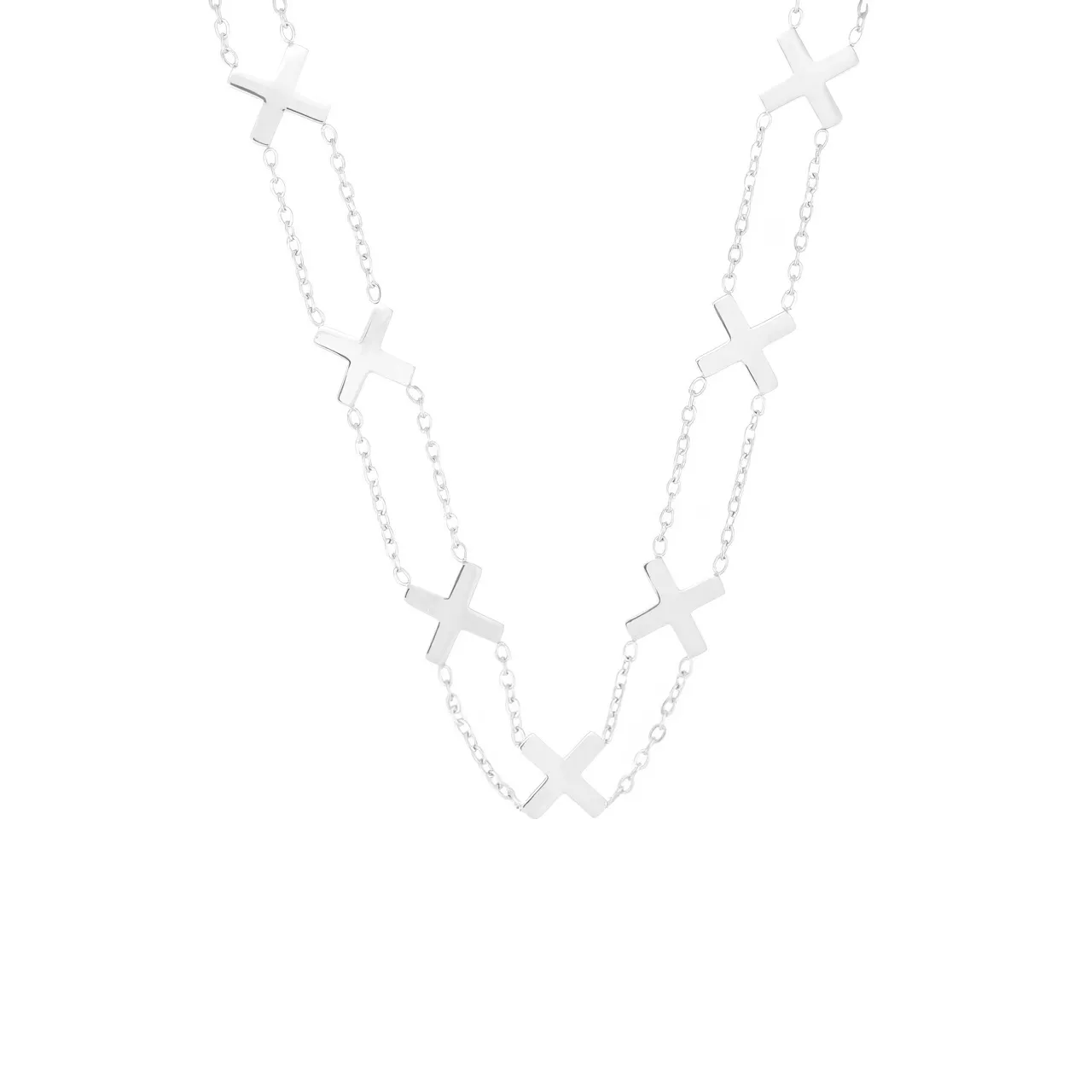 Колье-чокер "Crosses"