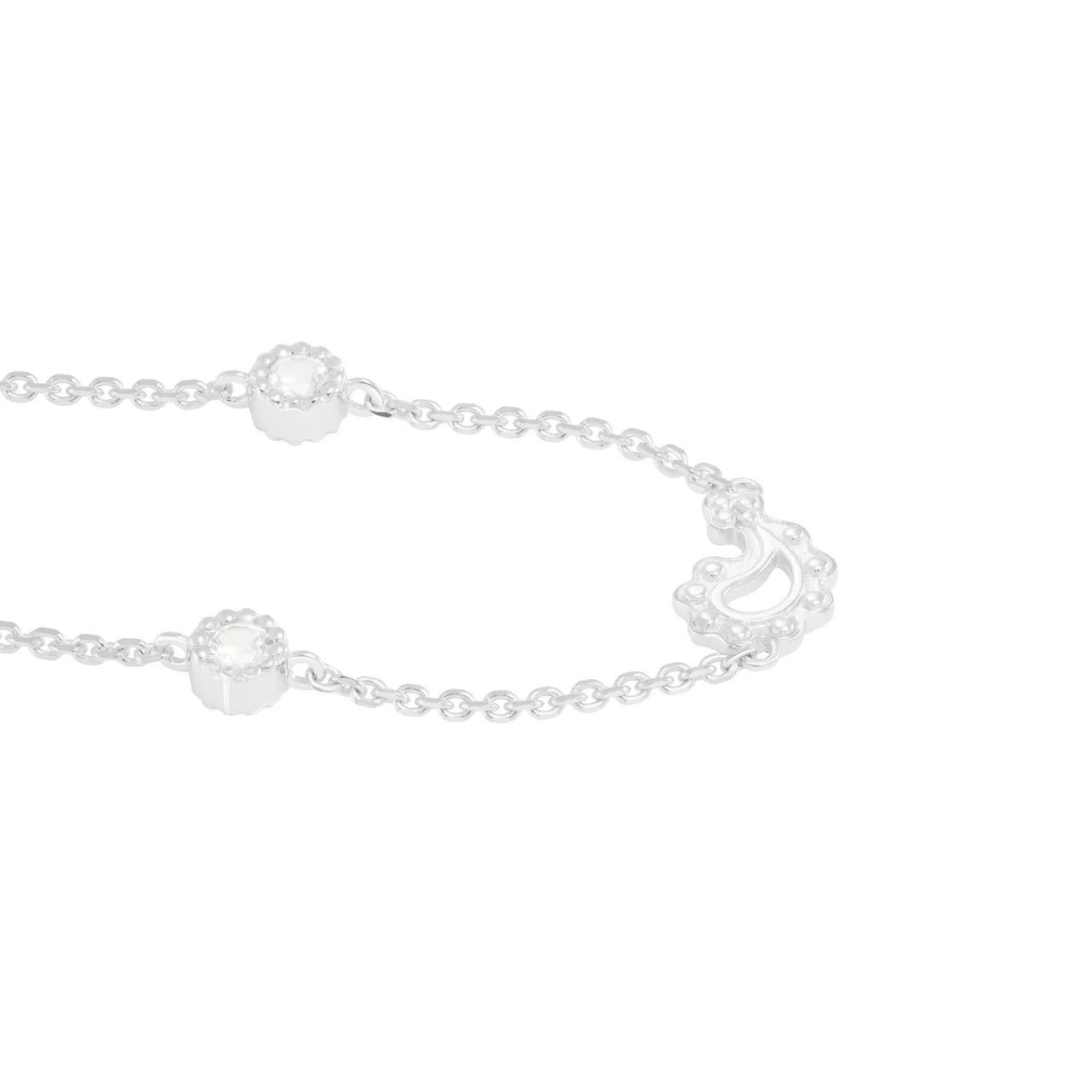 Золотой браслет "Water Element" с сапфирами