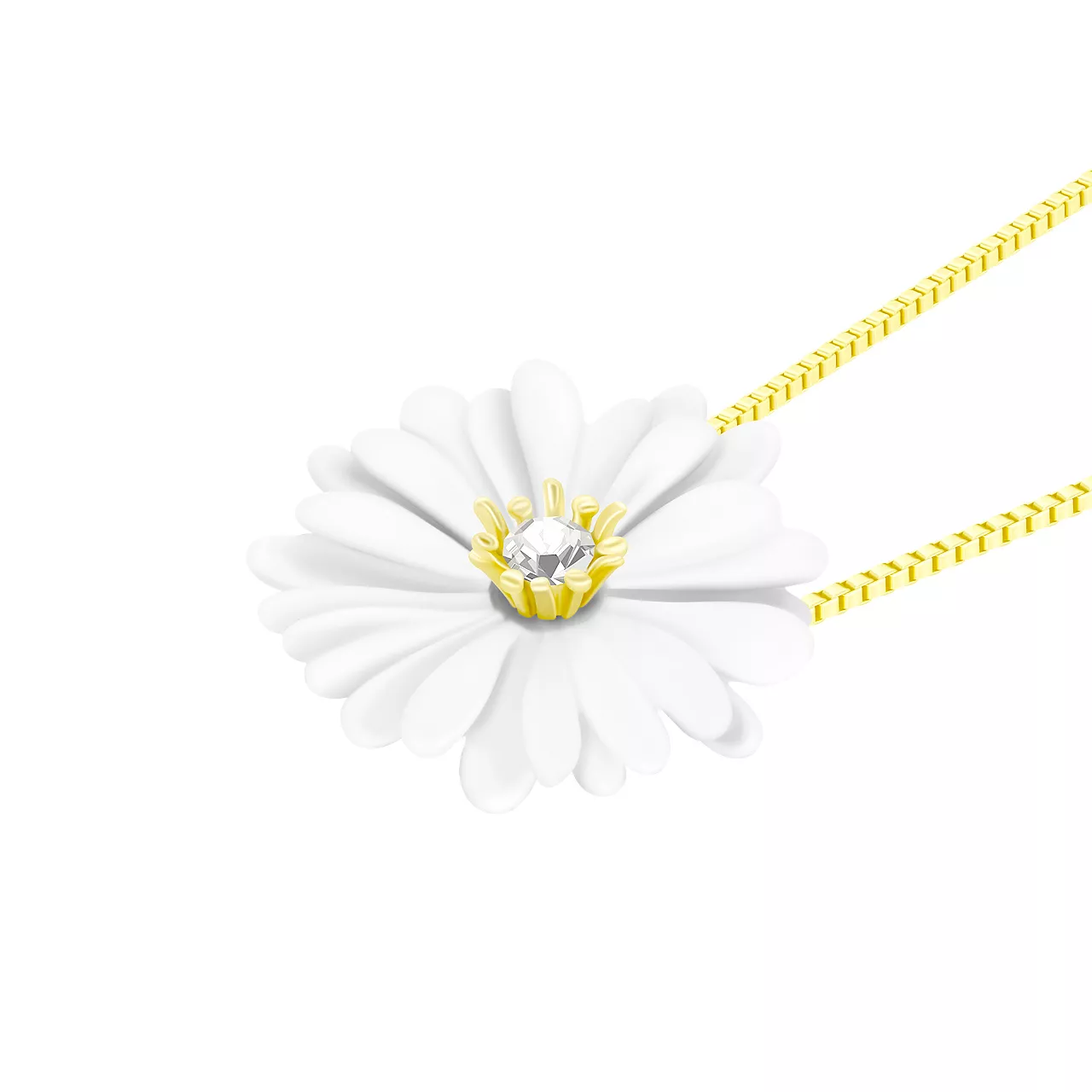 Браслет "Chamomile" с фианитом