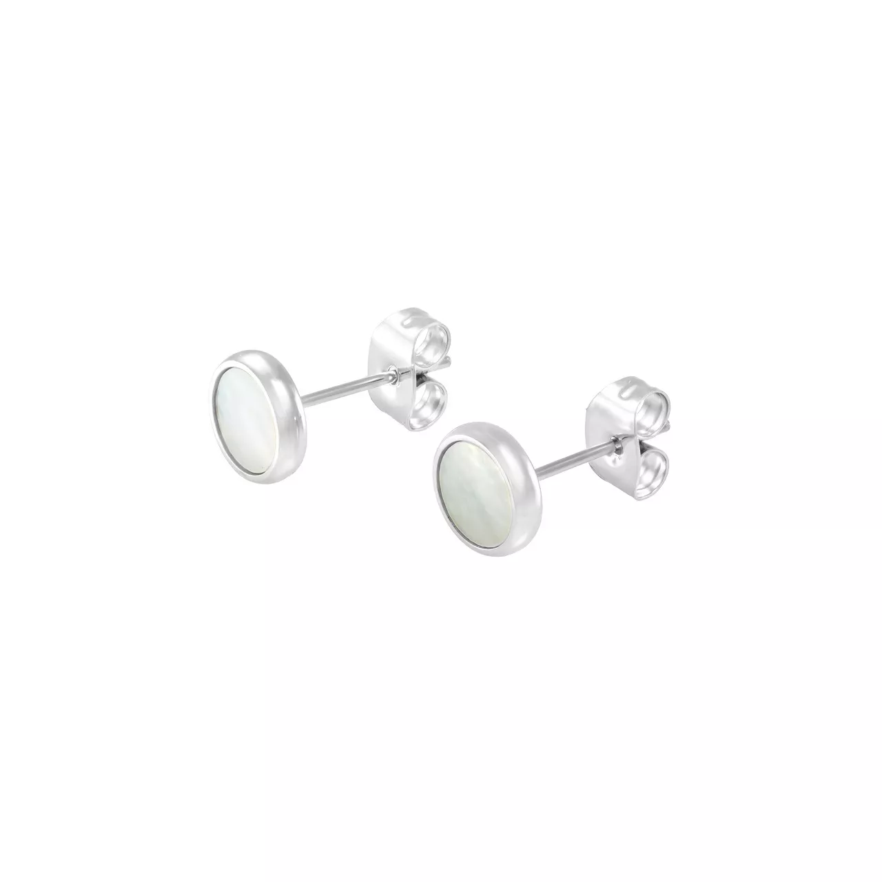 Серьги-пусеты "Pearl" с перламутром