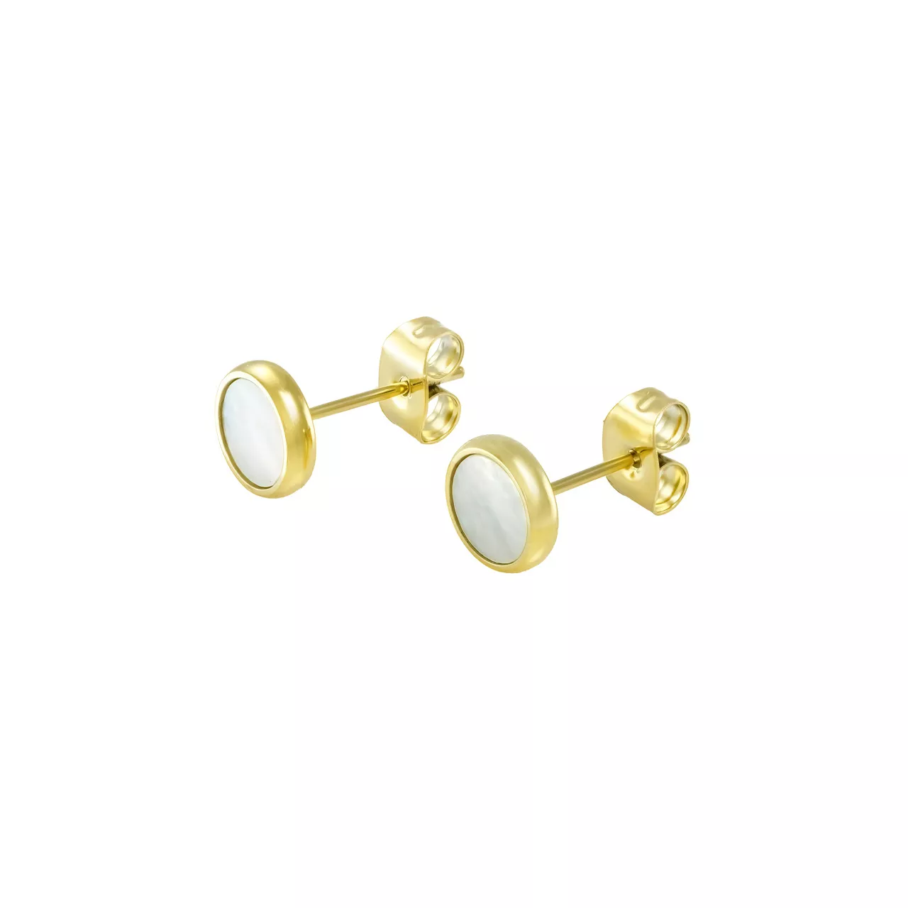 Серьги-пусеты "Pearl" с перламутром