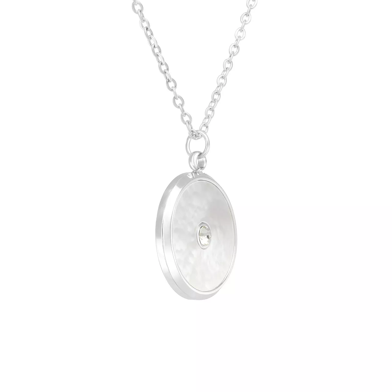 Колье "Pearl" с перламутром и фианитами