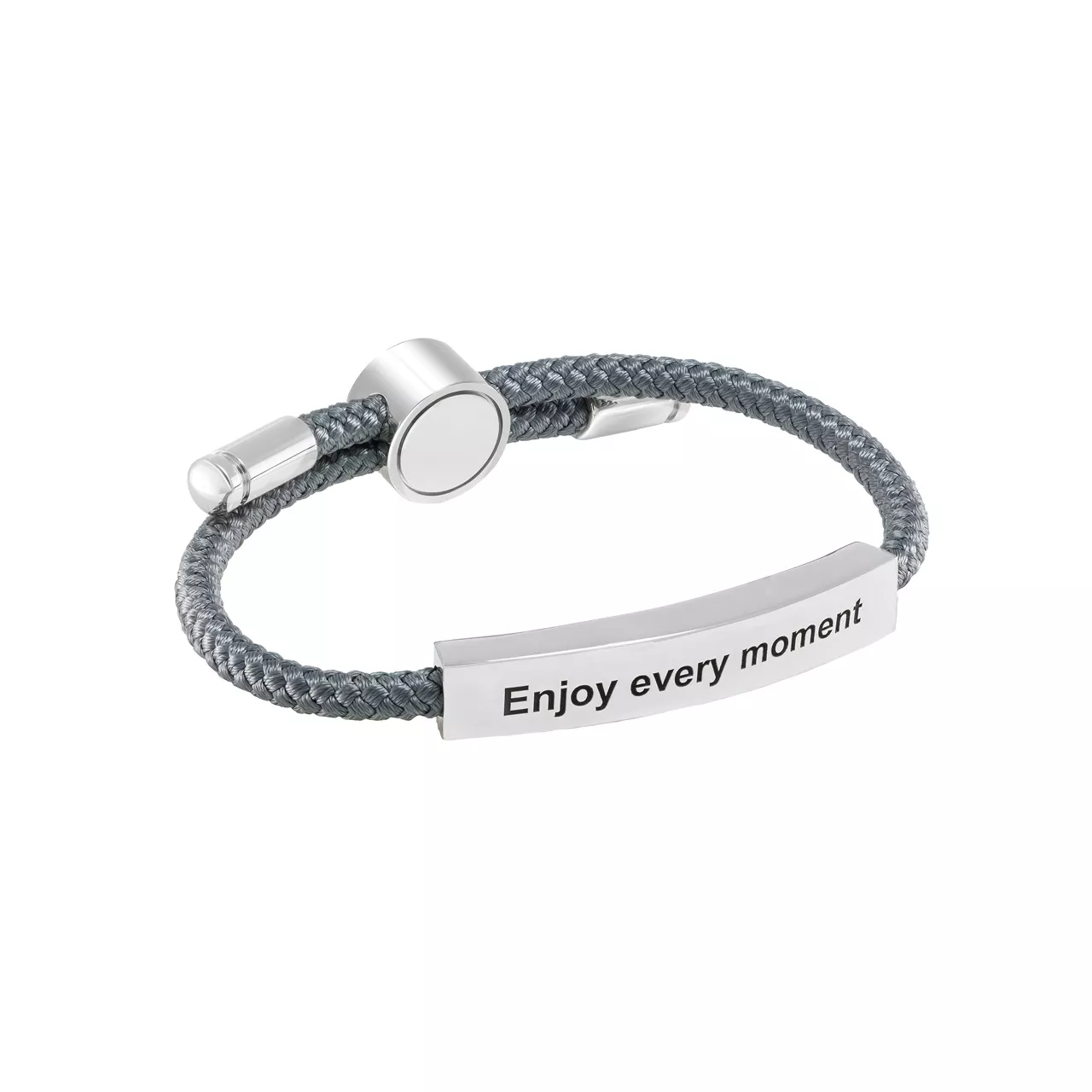 Браслет с гравировкой "Enjoy every moment"